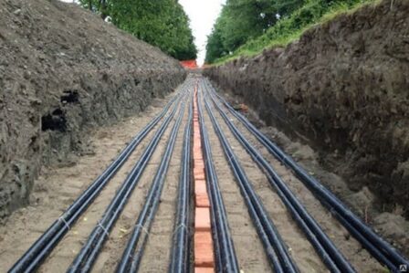 электрический кабель для прокладки в земле