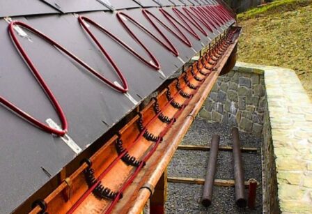 обогрев кровли и водостоков