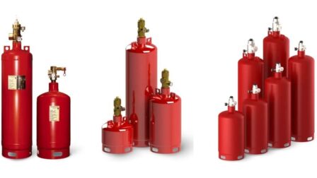 установки газового пожаротушения