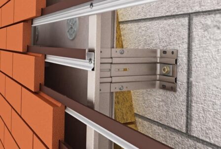 Вентилируемый навесной фасад