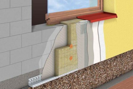 Мокрый фасад