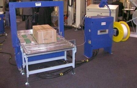 полуавтоматическая стреппинг машина