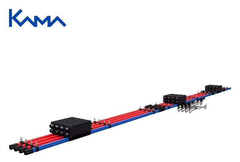 Монотроллейный шинопровод закрытого типа